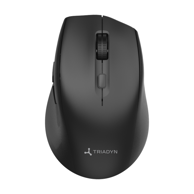 TRIADYN Bežični miš Neso, 2,4 GHz, 1600 DPI, crni