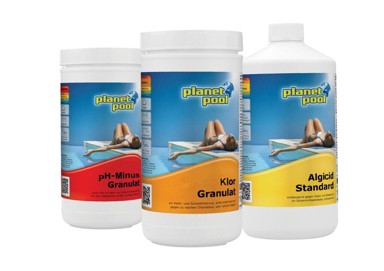 PLANET POOL Komplet sredstava za vodu u bazenu - Mini Starter Set