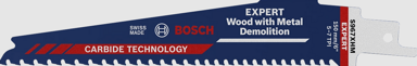 BOSCH Professional list sabljaste pile Expert Wood with Metal Demolition S 967 XHM, pojedinačno pakiranje (2608900396)