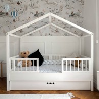 BELLAMY Krevet Dream Nest kućica 160×80 cm, snow