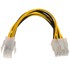 AKYGA Produžni kabel za napajanje matične ploče AK-CA-10, EPS 8-pin na P4 4-pin, 15 cm
