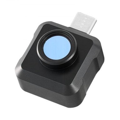 VEVOR Termovizijska kamera 512 x 384, TISR Super rezolucija, 25 Hz, 26 x 20 x 36 mm, crna