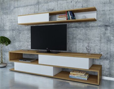 TV jedinica, Sims - Teak, bijela