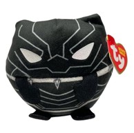 TY Plišana igračka Balls Black Panther, 7cm