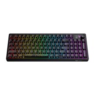 ONIKUMA Gaming tipkovnica MT902, membranska, Bluetooth, 2.4 GHz, USB-C, RGB, EN, crna