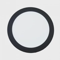 Ugradbeni LED panel 24W, crni, 4000K