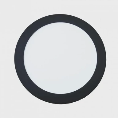 Ugradbeni LED panel 24W, crni, 4000K