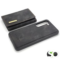 DG Maskica + odvojivi magnetni novčanik za Samsung S23 Crna