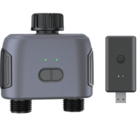 BOT Pametni ventil za upravljanje vrtnim crijevom s 2 zone, Bluetooth GDV2 Tuya