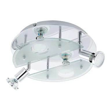 Reflektor, Cabo 1, 93085, LED GU10, 4x3W, 4x240 lm, krom/bijela