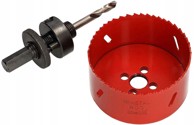 Otvornica bimetalna 83 mm za drvo i metal s prihvatom 30-168