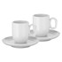 WMF Bijele porculanske šalice u setu 2 kom za espresso 60 ml Barista 