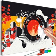 Slika za samostalno slikanje Koi Fish Bon 60x40