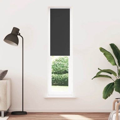 Rolo zavjesa blackout crna 50x230 cm širina tkanine 45,7 cm
