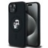 KARL LAGERFELD Crna maskica MagSafe za Apple iPhone 15 Plus