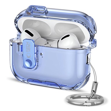 TECH-PROTECT Futrola za slušalice, Bounce Pro, za Apple AirPods Pro 3, magličasto plava