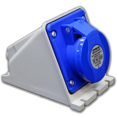 FAMATEL Zidna utičnica, 16A/220÷240, 3 Polna (2P+E), IP44