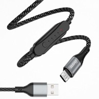 DUDAO Kabel L7 USB Micro USB 5A 1m, crna