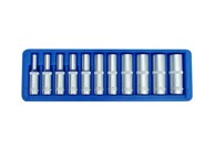 SW-STAHL Set nasadnih ključeva 1/4″, 6 kutni, dugi 78mm, 4-13mm, 10 dijelni, 05430L