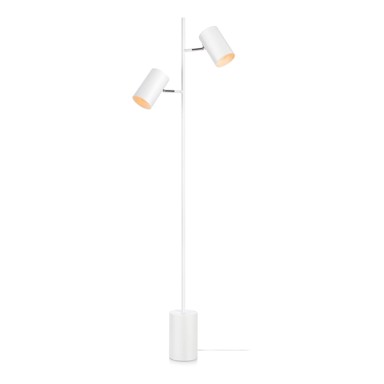 MARKSLOJD Bijela podna lampa Twin