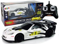 Auto na daljinsko upravljanje1:24 CORVETTE C6.R, bijeli