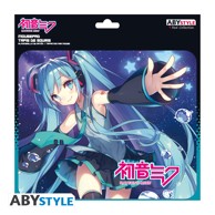 Podloga za miš Hatsune Miku, crna