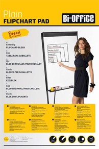 BI-OFFICE Blok za bijelu ploču 70 g 20 listova 65x98 cm