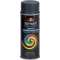 AGTECH Mat crni emajl u spreju RAL 9005, 400 ml, 13005