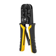 DELI Kliješta za komprimiranje UTP RJ45/RJ14/RJ12/RJ9, crna