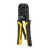 DELI Kliješta za komprimiranje UTP RJ45/RJ14/RJ12/RJ9, crna