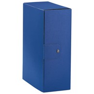 ESSELTE Mapa s gumbom A4 Eurobox hrbat 120 mm C3205 plava