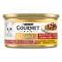 GOURMET Hrana za mačke u umaku, piletina i losos, 85 g