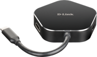 D-LINK Docking stanica DUB-M420, USB-C, 4u1