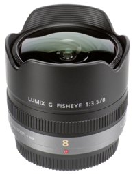 PANASONIC Objektiv Lumix G 3,5/8 Fisheye