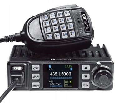 Radio stanica CRT ELECTRO UV, VHF/UHF, 20 W, dvopojasna 144/430 MHz, 500 kanala