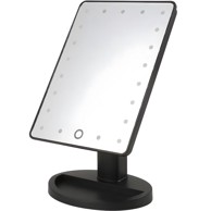 VA 40485 KP40485 Kozmetičko LED ogledalo s osvjetljenjem, crno