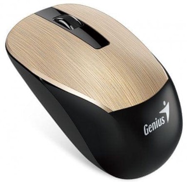 GENIUS Mini bežični miš NX-7015, zlatni