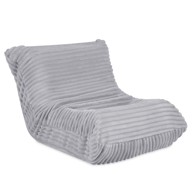 PLUSH NEST Ergonomska dječja ležaljka Mooni, Puffy Lamell, siva