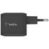 BELKIN Punjač 2xUSB-C 45W PD 3.0, PPS WCH011vfBK, crni