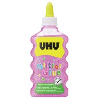 UHU Glitter ljepilo 177 ml rozo