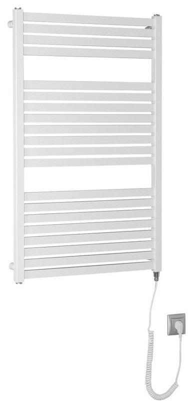 AQUALINE Električni radijator TONDI-E, 600 x 970 mm, 400 W, bijeli