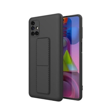 MG Maskica za Samsung Galaxy Note 20, Kickstand, silikonska, crna