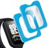 OVERBOARD Kaljena zaštitna stakla s okvirom za montažu za Xiaomi Smart Band 9 Active, 2 kom.