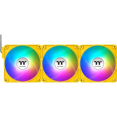 THERMALTAKE Ventilatori CT140 EX Reverse Fan Bumblebee, 3 kom, ARGB Sync