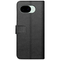 JUST IN CASE Preklopna maskica od umjetne kože za Google Pixel 10a, crna