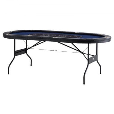 VEVOR Sklopivi poker stol za 10 igrača, 214 x 107 x 76 cm