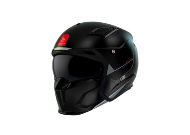 MT HELMETS Moto kaciga Streetfighter SV solid A1, mat crna, XXL