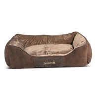 SCRUFFS Krevet za pse Chester XL, 70×90 cm, smeđi pliš