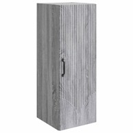 Ormar za montažu na zid, 33 x 34,5 x 90 cm, siva sonoma