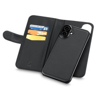 Novčanik 2 u 1 za Apple iPhone 16, crni